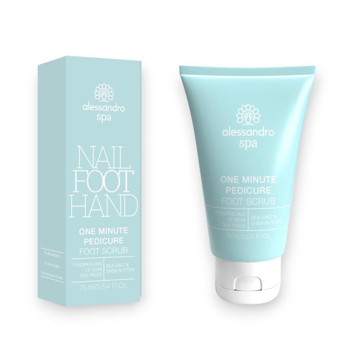 Alessandro One Minute Exfoliante Para Pies Pedicura 75Ml